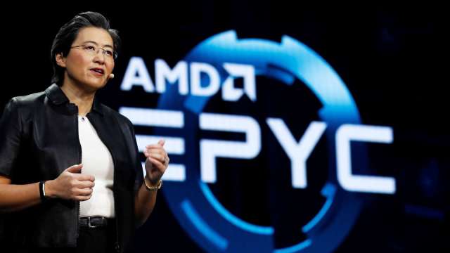 AMD考虑为中国专门开发特别版AI晶片。（图：REUTERS/TPG）(photo:CnYes)