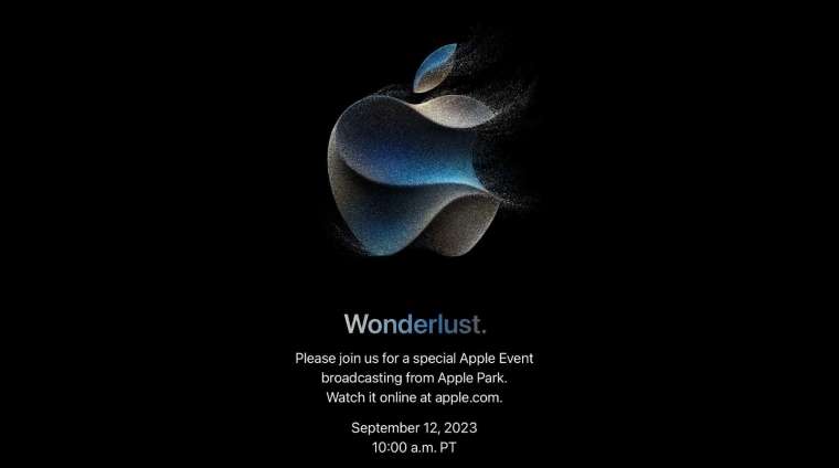 蘋果周二向媒體發出秋季新品發表會邀請函。(圖：蘋果)