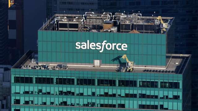 Salesforce強化獲利有成 盤前股價大漲 市值增加100億美元。（圖：REUTERS/TPG）