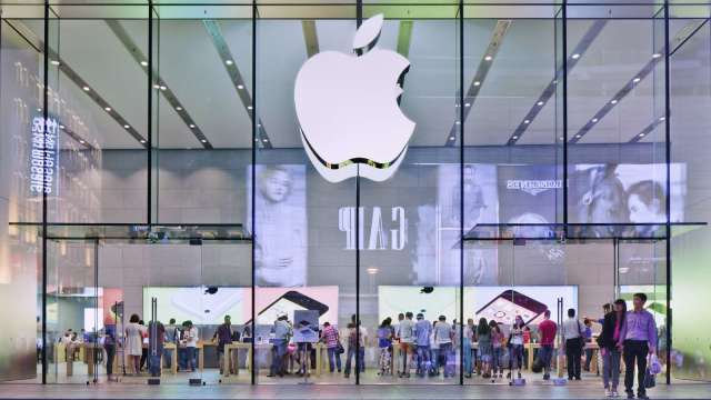 蘋果兩日暴跌逾6%、市值蒸發1900億美元 未來可能跌到何方？ (圖:Shutterstock)