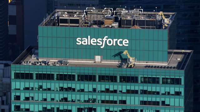 Salesforce發表AI助手 適用旗下所有應用程式。（圖：REUTERS/TPG）