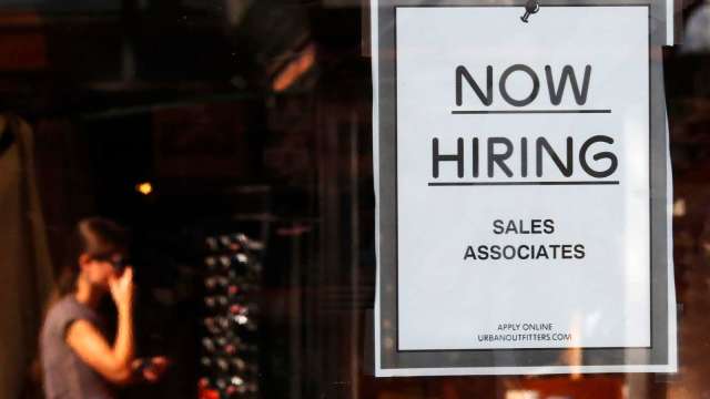 美上周初领失业金人数报22万人 近12个月新低(图：REUTERS/TPG)(photo:CnYes)
