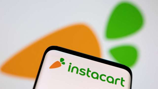 Instacart上市首日漲幅自40%縮水成12% (圖：REUTERS/TPG)