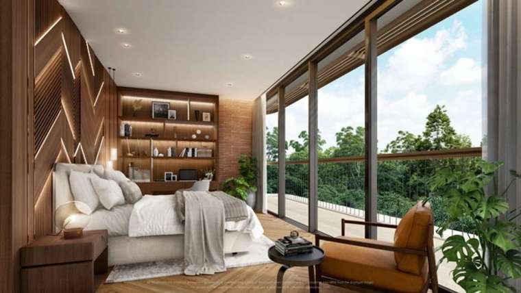 「The Forestias Signature Series」 樓高 44 層樓 Foster+Partners 英國名師森林景觀宅，擁獨立梯廳、傭人房、工作通道，總價 3600 萬泰銖起。