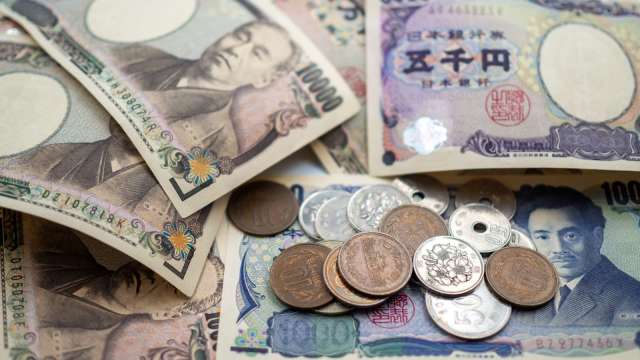 日元贬至11个月新低 逼近150关口(图:shutterstock)(photo:CnYes)