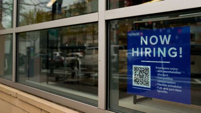 美9月ADP新增就业仅8.9万人 创逾两年半新低(图：REUTERS/TPG)(photo:CnYes)