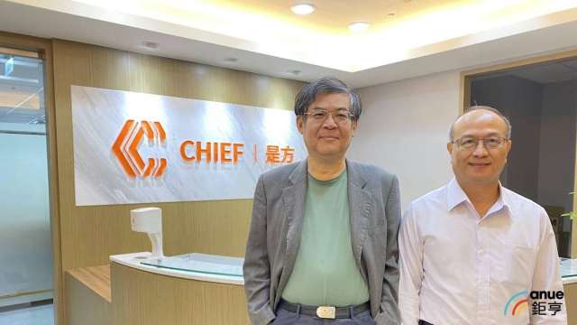 左為是方董事長吳彥宏，右為總經理劉耀元。(鉅亨網資料照)