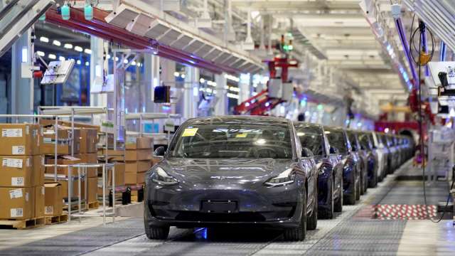 比亚迪电动车销量大增 特斯拉投资人认为不是坏事。（图：REUTERS/TPG）(photo:CnYes)