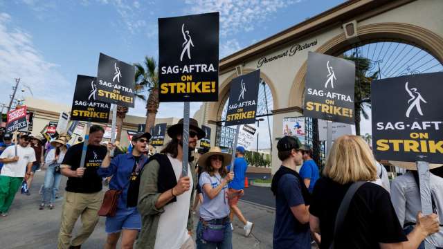 好莱坞演员工会与制片厂达成初步协议 结束118天罢工。（图：REUTERS/TPG）(photo:CnYes)