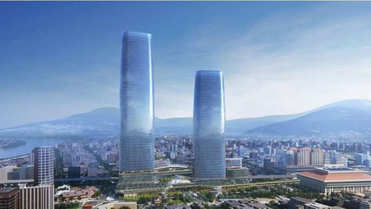 C/1/D1開發大樓完工示意圖。(圖：台北市政府提供)