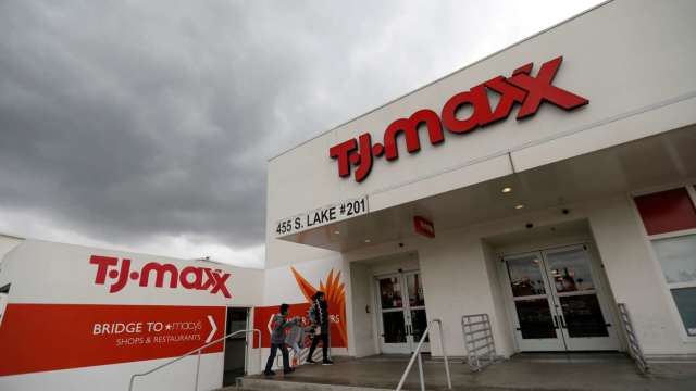 TJ Maxx母公司TJX調升全年銷售和獲利財測。（圖：REUTERS/TPG）