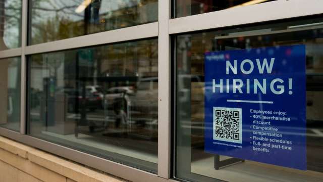 美上周续领失业金人数连八周上升 创近两年新高(图：REUTERS/TPG)(photo:CnYes)