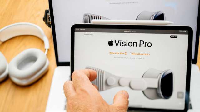 Vision Pro即將量產，中國供應鏈比率大幅提高至60%。（圖：Shutterstock）