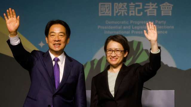 日媒看台灣選舉結果：賴清德當選為兩岸經貿投下陰影(圖:REUTERS/TPG)