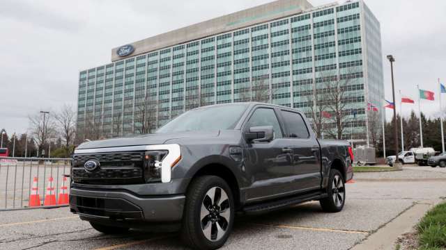 福特汽車削減F-150 Lightning皮卡產量。（圖：REUTERS/TPG）