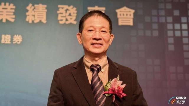 微矽電子董事長張秉堂。(鉅亨網記者魏志豪攝)