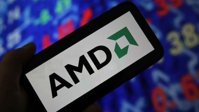 AMD上調AI晶片銷售前景但財測遜色 盤後股價崩6% (圖：shutterstock)