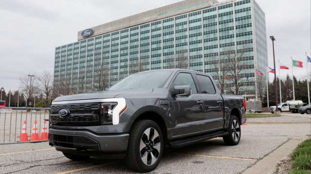 福特汽車將提供逾1000輛F-150 Lightning和Mustang Mach-E電動車給Ecolab。（圖：REUTERS/TPG）