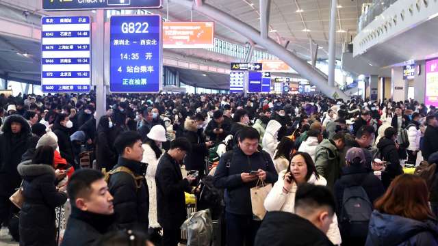 中國春運遇「最強冰雪」 返鄉路艱難(圖:shutterstock)