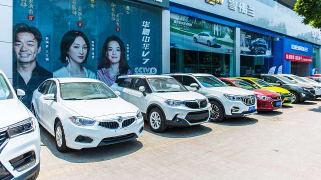 中國車市「開門紅」 新能源車成長受矚目(圖:shutterstock)