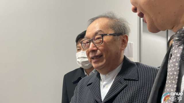 廣達董事長林百里。(鉅亨網記者劉玟妤攝)