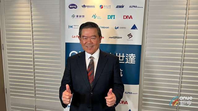 佳世達董事長陳其宏。(鉅亨網記者彭昱文攝)