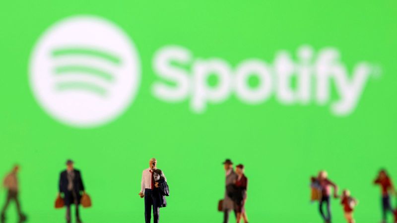 Spotify將調高法國訂閱價格。（圖：REUTERS/TPG）