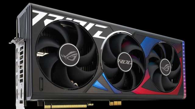 華碩ROG Strix GeForce RTX 4090 BTF Edition。(圖:華碩提供)