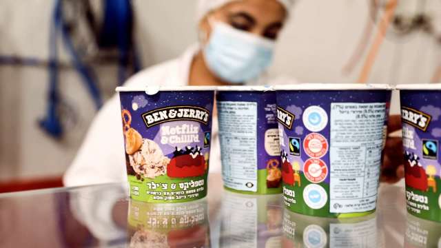 聯合利華擬分拆包括Ben & Jerry’s在內冰淇淋業務。（圖：REUTERS/TPG）