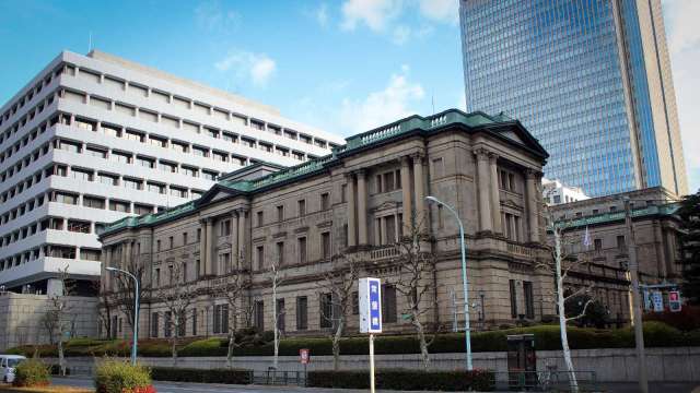 日元創34年新低貶向155 表明日銀瘋狂寬鬆正付出代價？(圖:shutterstock)