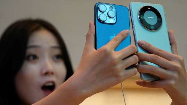 調查：蘋果iPhone在中國Q1銷量下滑19% 為2020年以來最差單季表現(圖：REUTERS/TPG)