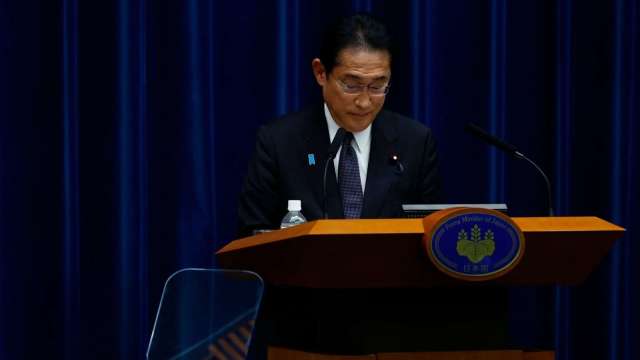 日本首相岸田文雄。（圖：Shutterstock）