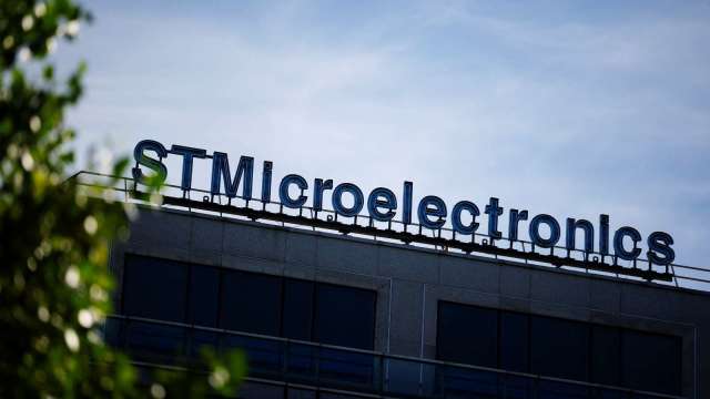 意法半導體STMicroelectronics示意圖。（圖：REUTERS/TPG）