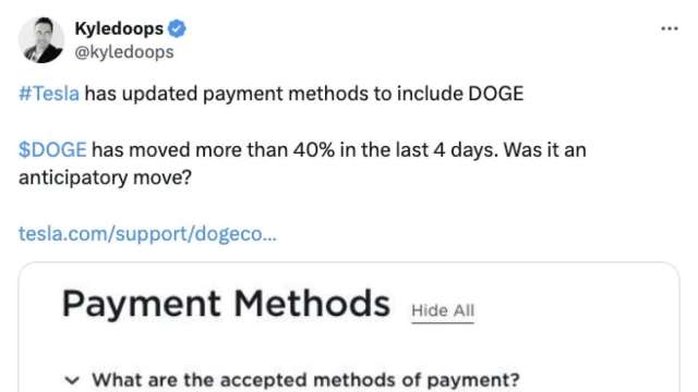 Tesla支付方式納入Dogecoin價格上漲6%　Dogeverse已籌集超過1400萬美元 (圖：業者提供)