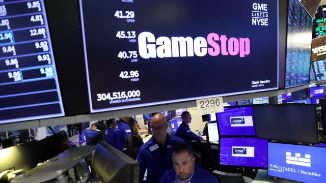 GameStop股價又狂飆 空軍慘賠近10億美元 (圖:REUTERS/TPG)