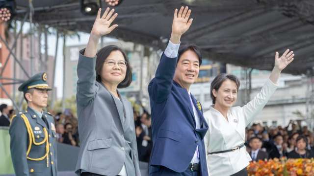 總統當選人賴清德周一（20日）宣誓就職，並發表就職演說。（圖：蕭美琴臉書）