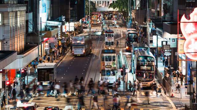 香港城市街景。（圖：Shutterstock）