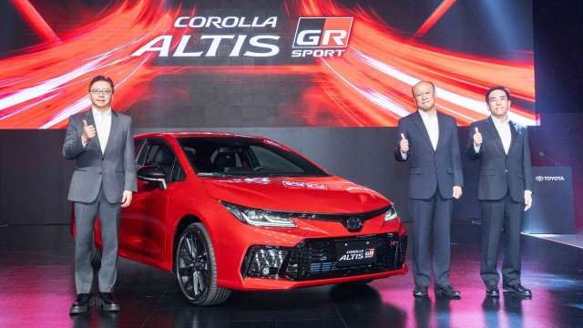 和泰車發表全新改款COROLLA ALTIS GR SPORT。(圖：和泰車提供)