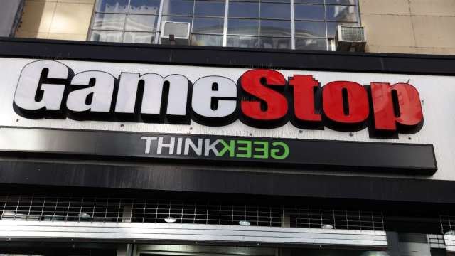 GameStop第1季銷售下滑29% 虧損3200萬美元。（圖：REUTERS/TPG）