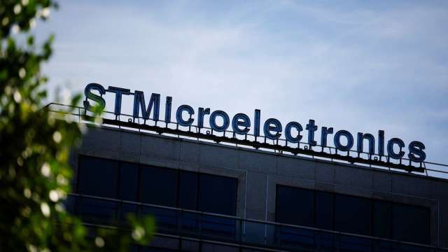 意法半導體STMicroelectronics示意圖。（圖：REUTERS/TPG）