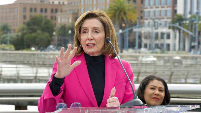 美國前眾議院議長裴洛西。（圖：Shutterstock）