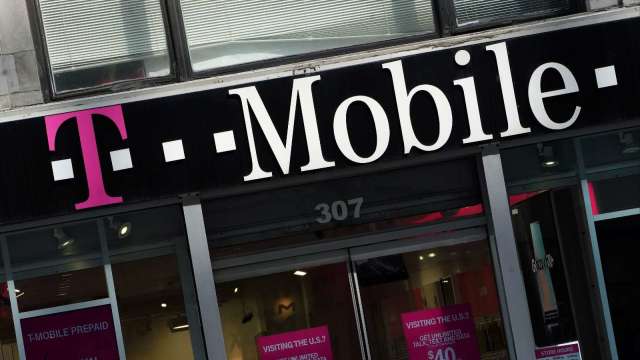 T-Mobile調升全年新訂戶預測。（圖：REUTERS/TPG）