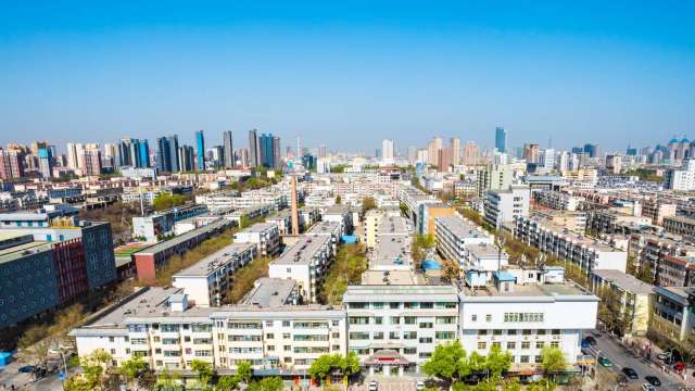 銀川市天際線（圖：Shutterstock）