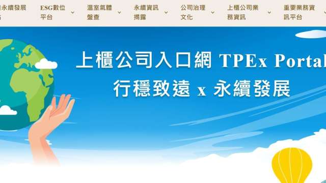 企業ESG亮點全披露！櫃買「上櫃公司入口網」新上線。（圖:櫃買中心網站）