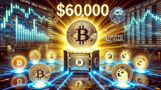 比特幣突破60,000美元後走勢預測：Crypto All-Stars推出多鏈質押平臺革新迷因幣 (圖：業者提供)