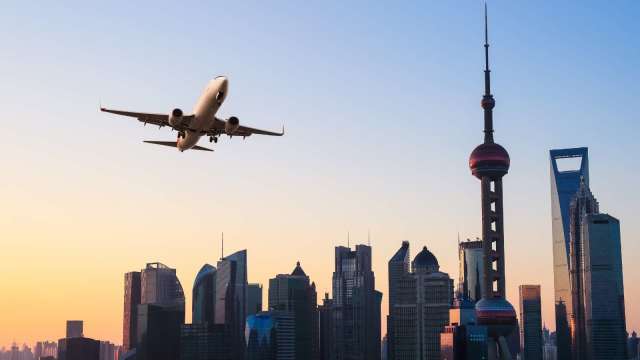 中國要求推動國際航空樞紐建設 22個城市被點名(圖:shutterstock)