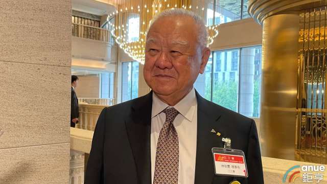 三三會理事長林伯豐。(鉅亨網記者劉玟妤攝)