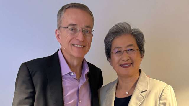 英特爾執行長Pat Gelsinger、超微董事長暨執行長Lisa Su。(圖：業者提供)