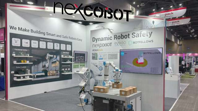 創博（NexCOBOT）攜三大AI機器人控制方案進軍韓國 參展RobotWorld 2024。(圖：新漢集團提供)