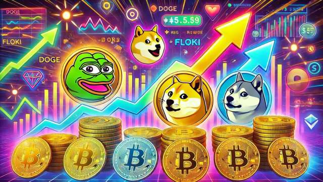 迷因幣市場熱潮再起：DOGE 領漲、SHIB、POPCAT 和 WIF等跟漲超過一成 (圖：業者提供)